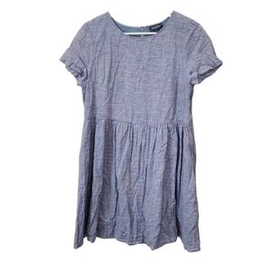 MODCLOTH Blue Short Sleeve Dress